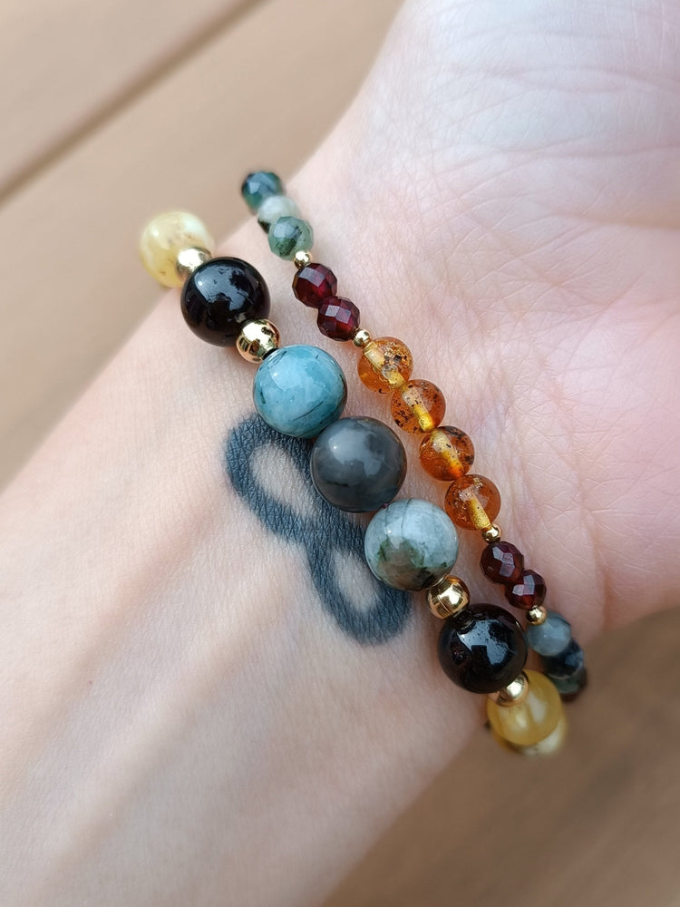 Bracelets personnalisés en pierre naturelles